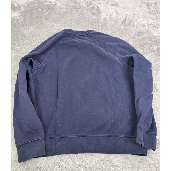 Vintage Y2K Nike Sportswear Pullover Sweatshirt Men's Medium Blue - Picture 2 of 8